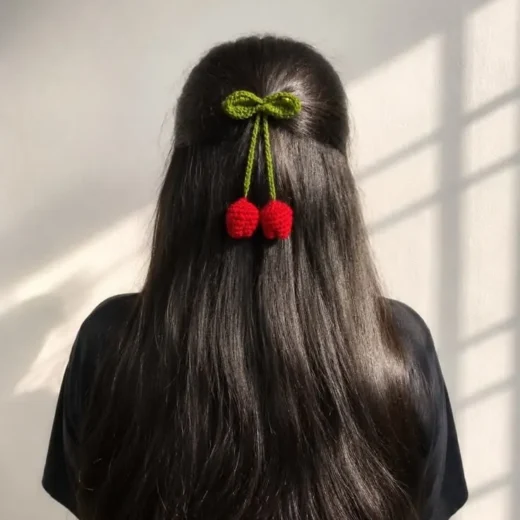 Cherry Hair Clip