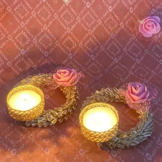 Gota Wreath Tealight Holder