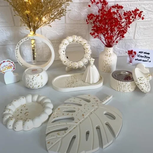 Gold Fleck Décor Collection