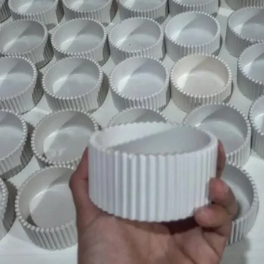 Ribbed Round Bowl