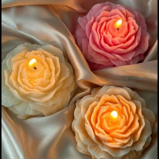 Peony Candle
