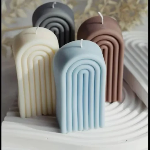 Arch Rainbow Candle