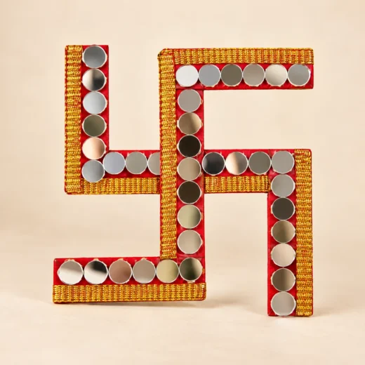 Mirror Work Swastik